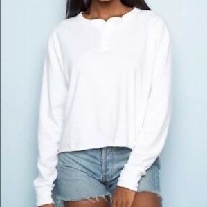 Brandy Melville white sweater